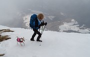 Sulle nevi di Cima Grem dal Passo di Zambla il 23 marzo 2016 - FOTOGALLERY